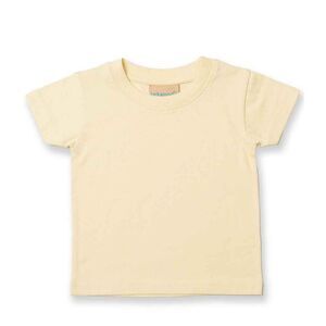 Larkwood Baby Plain T-Shirt / Pale Yellow